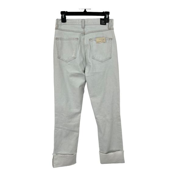 C/E by Current Elliott jeans relaxed cuffed boyfriend light blue size 26 - Picture 5 of 8